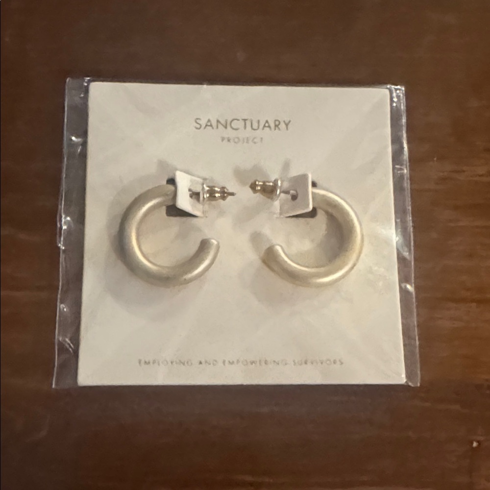 Sanctuary Gold Hoop Earrings